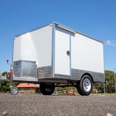 BN2450 ST 1.2t - White With Assisted Tailgate, Toolbox and Spare Tyre