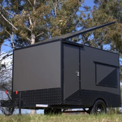 BN2450 ST Charcoal Black Profiling, Workbench, Mesh Walls, Assisted Tailgate